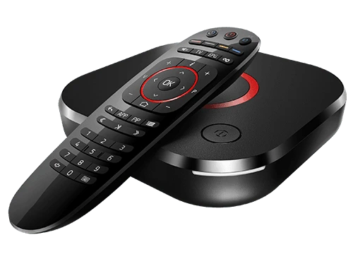 Android streaming box and remote control
